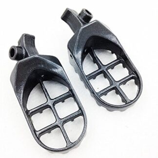 XHT(BC)- Motorcycle Gunmetal Black Foot Pegs CRF100F 50F 70F 80F 150R XR100R 50R 70R 80R Kawasaki KLR650