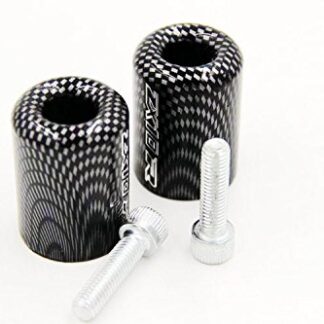 XHT(BC)- Motorcycle Hand Bar Ends For Kawasaki Ninja Zx10R Zx-10R 10R 2006 2007 Carbon
