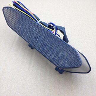XHT(BC)- Motorcycle LED Tail Light Brake Light Turn Signals for 2002-2003 Yamaha YZF R1 YZF-R1 YZFR1 Smoke