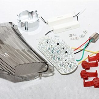 XHT(BC)- Motorcycle Led Tail Light Brake Light with Integrated Turn Signals Indicators For 2004-2009 Yamaha Fz6 Fazer 600 Smoke