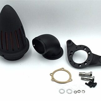 XHT(BC)- Motorcycle Matte Black Bullet Air Cleaner Intake Kits For Harley Cv Carburetor Delphi V-Twin
