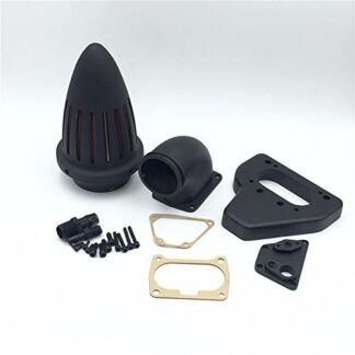 XHT(BC)- Motorcycle Matte Black Intake Bullet Air Cleaner Kits For 2002-2009 Vtx 1800 R S C N F