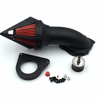 XHT(BC)- Motorcycle Matte Black Triangle Spike Air Cleaner Intake Kits For Kawasaki Vulcan 800 Classic 1995-2012