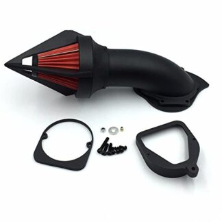 XHT(BC)- Motorcycle Matte Black Triangle Spike Air Cleaner Kits Intake Filter For Spirit Ace 750 1998-2013
