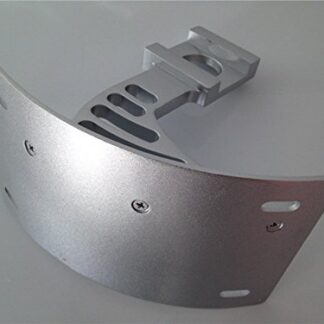 XHT(BC)- Motorcycle Silver Polish Vertical Curved Mount License Plate Bracket Tag Holder For 1998-2003 Suzuki TL 1000R/ 1999-2012 Suzuki GSX 1300R Hayabusa B-King
