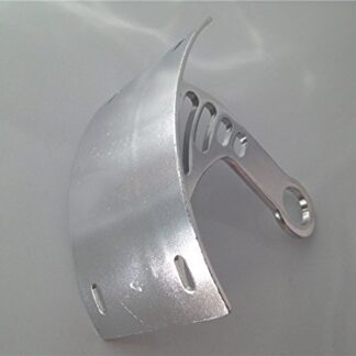 XHT(BC)- Motorcycle Silver Polished Vertical Curved Mount License Plate Bracket Tag Holder For 2006-2012 Yamaha YZF-R6/ 2006-2011 Suzuki Boulevard M109R