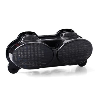 XHT(BC)- Motorcycle Smoke Led Tail Light Brake Light with Integrated Turn Signals Indicators For Kawasaki ZR7S ZX6R J1/J2 G1/G2 ZX900 ZX9R ZZR600…