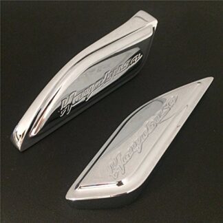 XHT(BC)- Motorcycle Tank Pads Center Cover For Suzuki Hayabusa Gsxr1300 1986-2012 Chrome