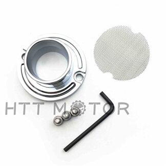 XHT(BC)- New ATV Exhaust Power Tip For All Yamaha Badger Breeze Raptor Grizzly 50 80 125