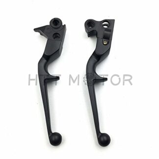 XHT(BC)- New Black Brake Clutch Lever For Harley Custom Flhr Road King Ultra And Touring