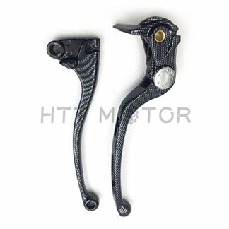 XHT(BC)- New CARBON FIBER Brake Clutch Lever Fit For Kawasaki Ninja 636 Zx Zx6R Zx6Rr 2005 2006