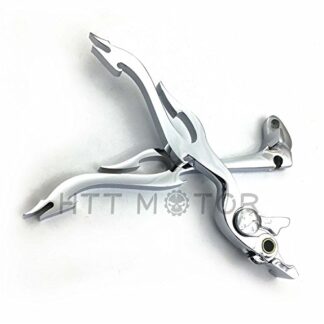 XHT(BC)- New Chrome Brake Clutch Flame Levers For Suzuki Gsx-R Gsxr 600 750 1000 Tl1000S