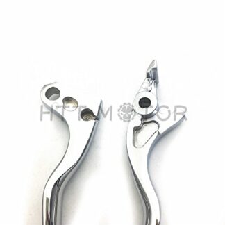 XHT(BC)- New Chrome Brake Clutch Skull Lever For Cbr900Rr Vtx1300 Vt1300 Vt1100 Ace