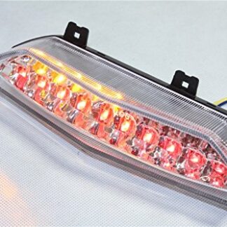 XHT(BC)- New Led Tail Brake Light Turn Signals For Kawasaki Ninja Zx6R 2007 2008 Clear