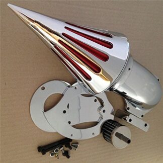 XHT(BC)- New Spike Air Cleaner Kits Filter For Shadow 600 Vlx600 1999-2012 Chrome