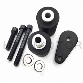 XHT(BC)- No Cut Frame Slider Protector Fit For 2003-2005 Yamaha YZF R6 2006-2009 R6S BLK