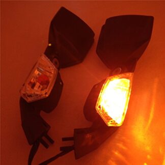 XHT(BC)- OEM ReplacemenT With Turn Signals for Kawasaki Ninja ZX6R 2004-2010 ZX10R BLK