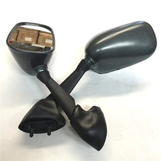 XHT(BC)- OEM Replacement Motorcycle Racing Mirrors Fit For Yamaha Fzs600 Fazer 2000 2001 Carbon Fiber