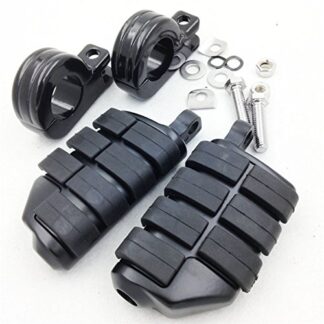 XHT(BC)- P-Clamps 1 1/4" Large Foot Pegs For YAMAHA V-STAR Roadstar KAWASAKI VULCAN