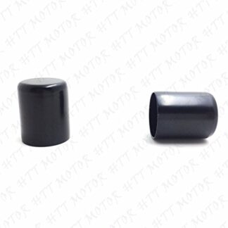XHT(BC)- Pair Docking Hardware Point Cover For Harley Touring Sportster Softail Dyna Black
