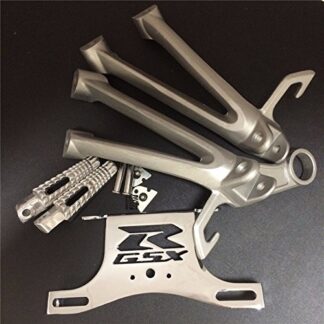 XHT(BC)- Polish Foot Brackets Pegs Fender Eliminators for 2008 2009 2010 GSXR 600 750