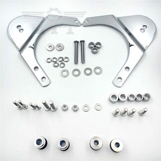 XHT(BC)- Rear Docking Hardware Kit For 1997-2008 Harley Davidson Touring Road King Road Glide Electra Glide Standard Street Glide(except FLHTCUI and '07-'08 FLHRSE) - Chrome