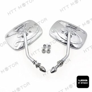 XHT(BC)- RearView Mirrors For H-D street sports chopper cruiser Eagle Spirit Live to Ride