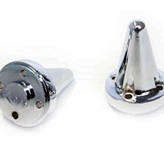 XHT(BC)- Replacement Motorcycle Spike Bar Ends Stiletto End Caps For Iso Style Hand Grip