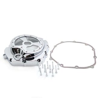 XHT(BC)- Right Engine Clutch Cover See Through For Kawasaki 06-14 Zx14R Zzr1400 w/gasket