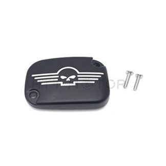 XHT(BC)- Right Front Brake Fluid Reservoir Cap For 08-later Touring/09-13 Trike Skull