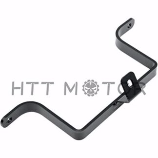 XHT(BC)- Saddlebag to Fender Black Support Bracket For Harley Touring FLTR/FLHT 84-08