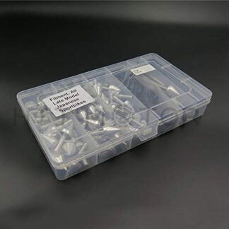 XHT(BC)-Silver Complete Spike Fairing Bolt Kit Bodywork Screws Nuts For Suzuki Yamaha