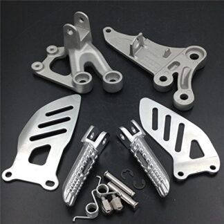XHT(BC)- Silver Front Rider Foot Pegs Bracket fit For Suzuki GSXR600 GSXR750 2006-2010