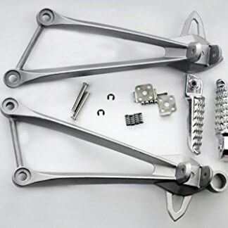 XHT(BC)- Silver Rear Passenger Foot Pegs Bracket For Kawasaki Zx10R Zx-10R 2008 2009 2010