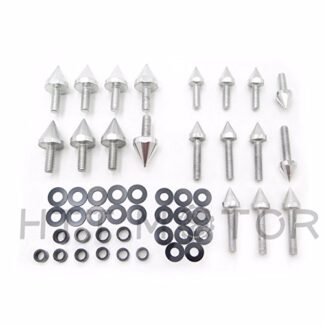 XHT(BC)- Silver Spike Fairing Bolts For 03-06 Cbr600Rr 2004-2007 Cbr1000Rr