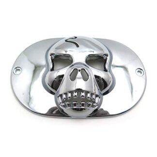 XHT(BC)- Skull Tail Light Collar Mask Cover For Harley Touring Softail XL Road King Dyna