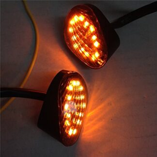 XHT(BC)- Smoke Led Flush Mount Turn Signal For Yamaha Yzfr6 2003 2004 2005 R6S 2006 2007