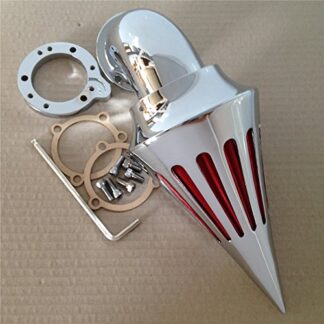 XHT(BC)- Spike Air Cleaner Filter Kits For Harley S&S Custom Cv Evo Xl Sportster Chrome See description for detail