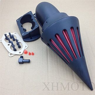 XHT(BC)- Spike Air Cleaner Kits for 2002-2009 Kawasaki Vulcan 1500 1600 Mean Streak BLACK