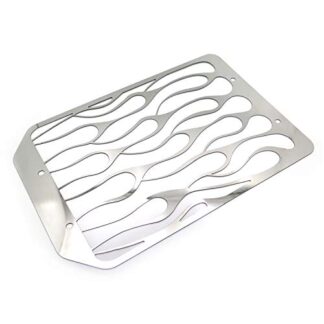 XHT(BC)-Stainless Flame Radiator Grille Cover For Kawasaki Vulcan VN 1500/VN 1700 chrome