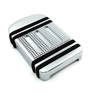 XHT(BC)- Style 100- Chrome Large Brake Pedal Pad For Harley 1980-2017 Touring Trike (Electra Glide/Tri Glide Ultra/Freewheeler)
