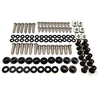 XHT(BC) TGHD-BOT-K001-CD Fairing Bolt Kit Screws Stainless Washers Fasteners For Kawasaki ZX-6R 1998-2002