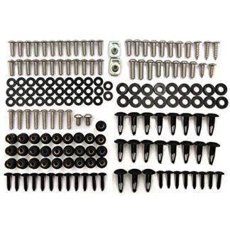 XHT(BC) TGHD-BOT-K004-CD Complete Fairing Bolt Kit Bodywork Screws For KAWASAKI ZX10R 2006-2007 Stainless