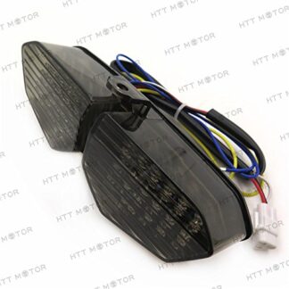 XHT(BC)- Taillight Integrated Turn Signals For Yamaha YZF R6 03-05 XTZ1200 12-14 Smoke