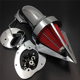 XHT(BC)- Triangle Spike Air Cleaner kits for Yamaha V-Star 1100 Dragstar XVS1100 1999-2012 CHROME