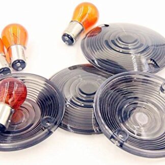 XHT(BC)- Turn Signal Lens For Harley Davidson Electra Glides Road King Heritage Smoke