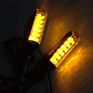 XHT(BC)- Turn Signals Blinkers For Yamaha Kawasaki Shadow V Star Vtx Vn Xvs Vt S40 chrome clear