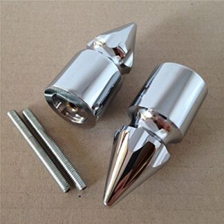 XHT(BC)- Ultimate Chrome Spike Bar Ends For Suzuki Gsx-R Gsxr 600 750 1000 1100