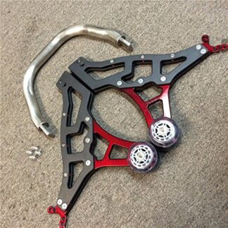 XHT(BC)- Universal Racing Motorcycle Sport Rear Combo Wheel Lift Stands Paddock Stands Red