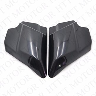 XHT(BC)-Unpainted Black Side Covers for 1996-2016 Harley Touring Road King Glide